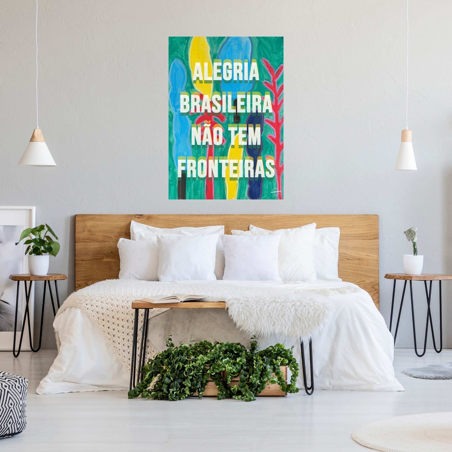 Alegria brasileira não tem fronteiras