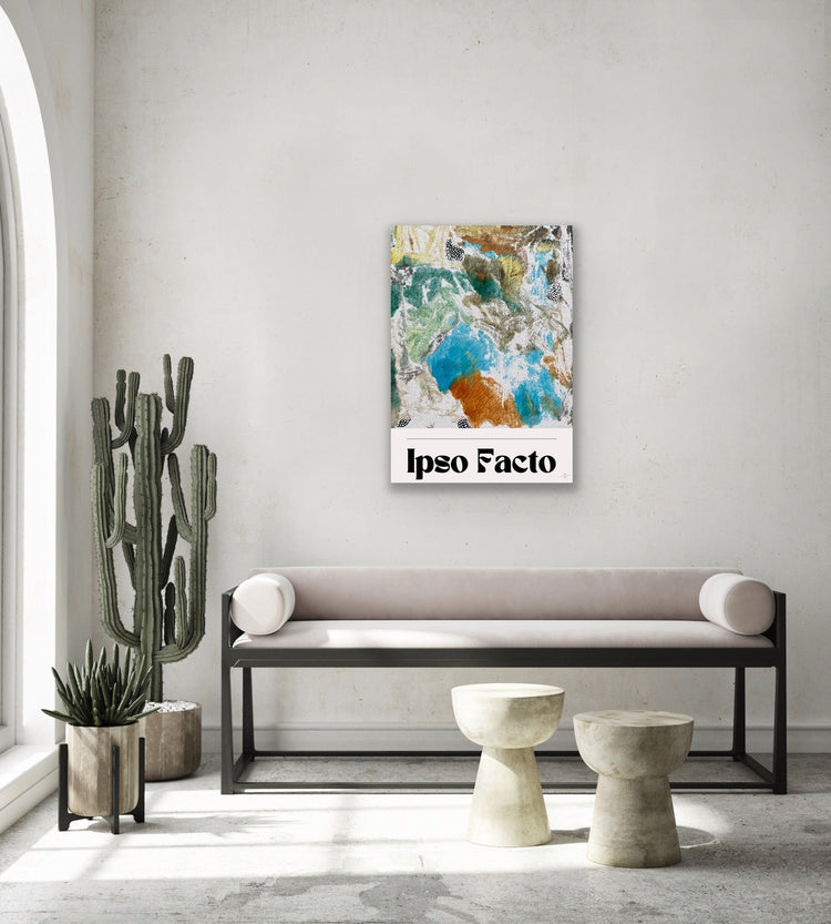 Art posters with quote in Latin from the Motivational Type collection