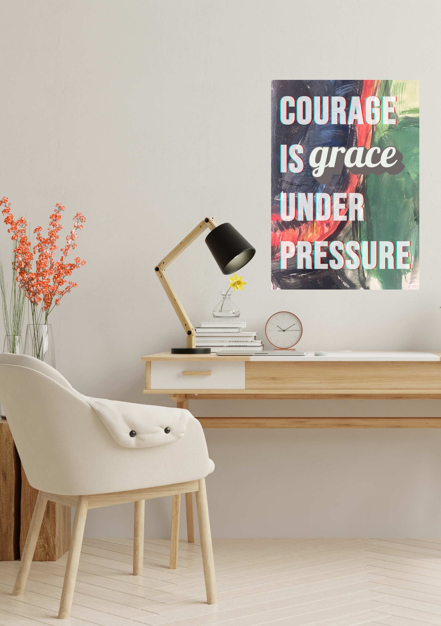 Courage is grace under pressure