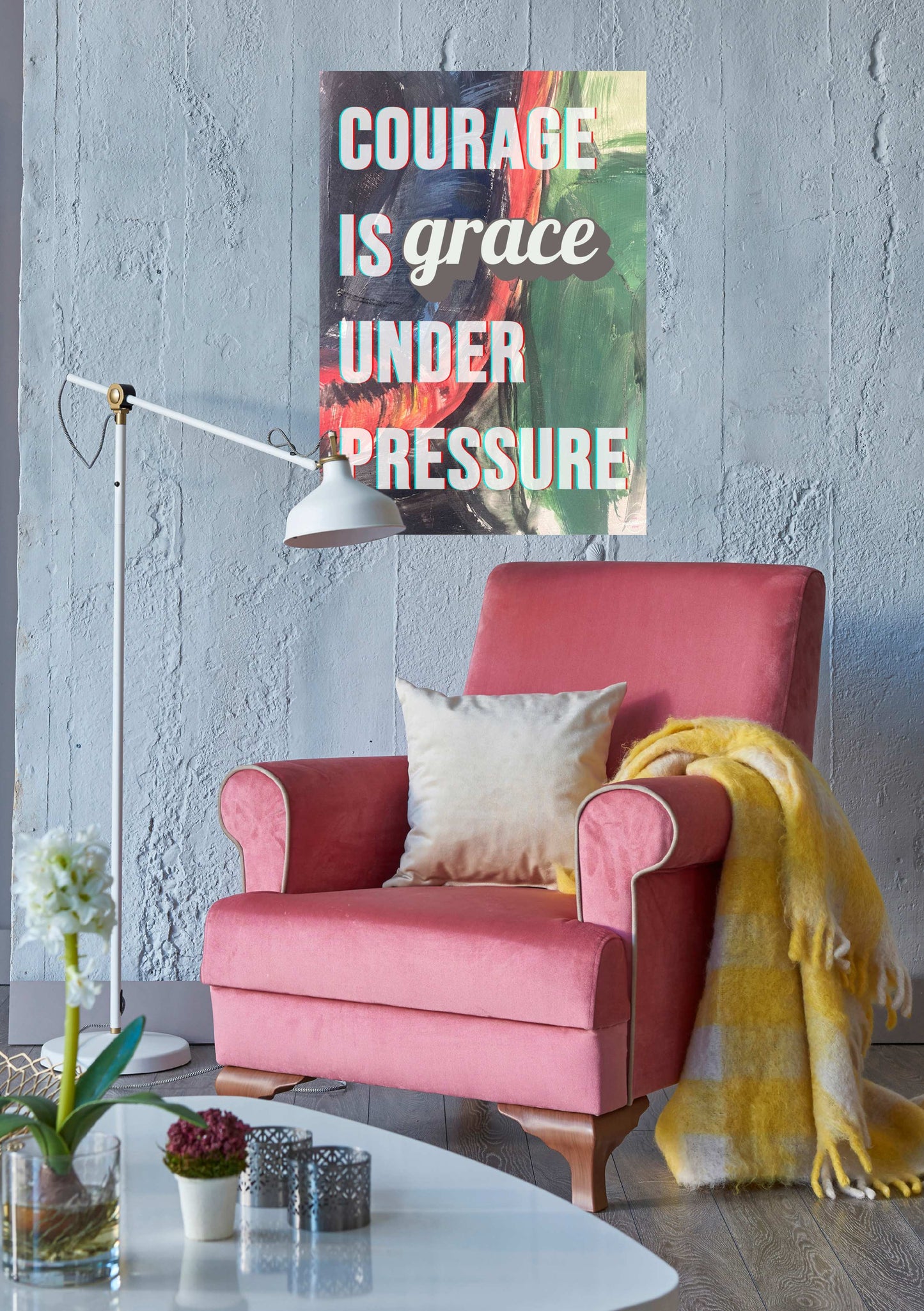 Courage is grace under pressure