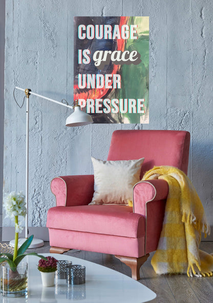 Courage is grace under pressure
