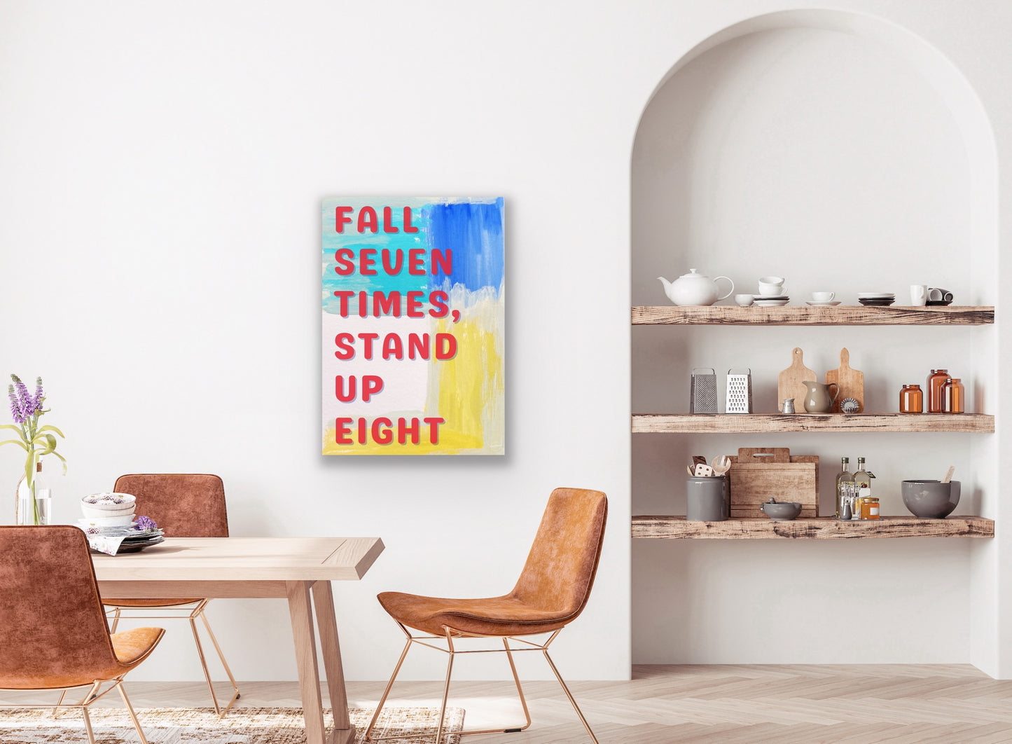Fall seven times, stand up eight.