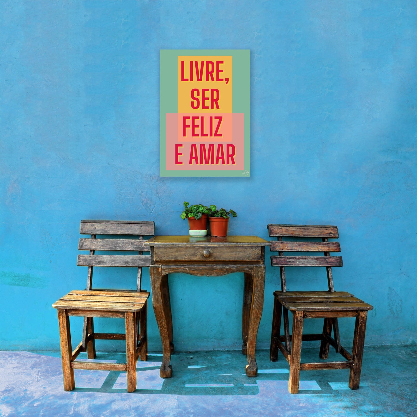 Livre, ser feliz e amar