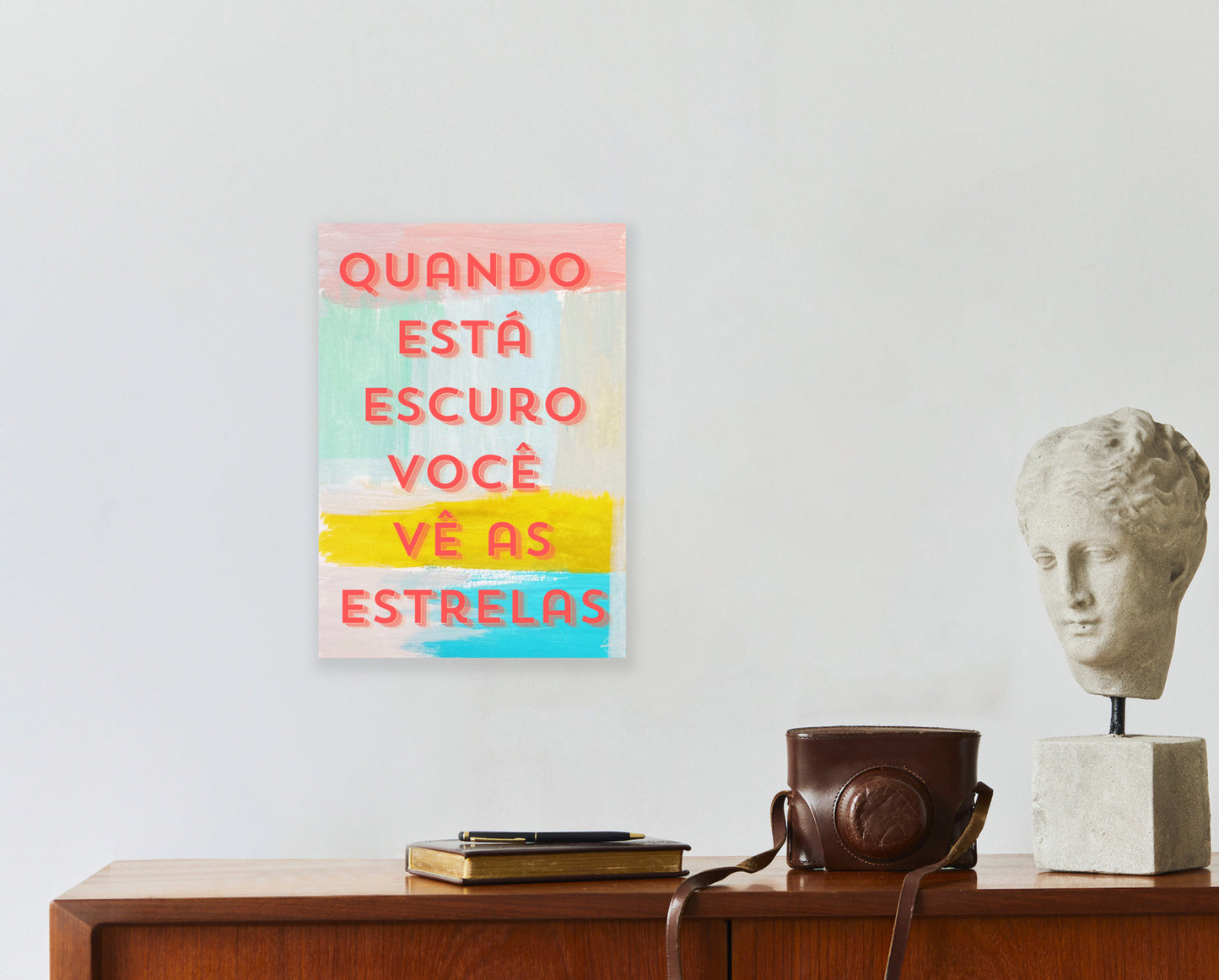 Quando esta escuro você vê as estrelas