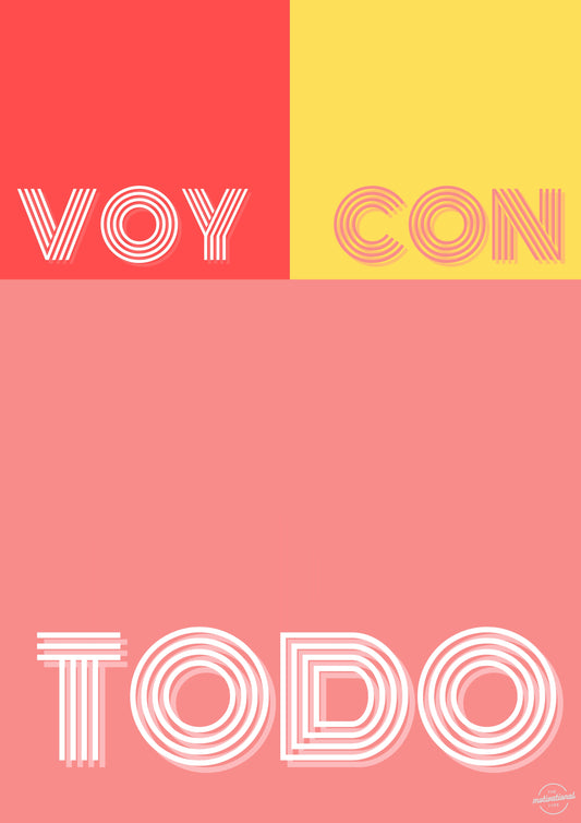 Voy con todo