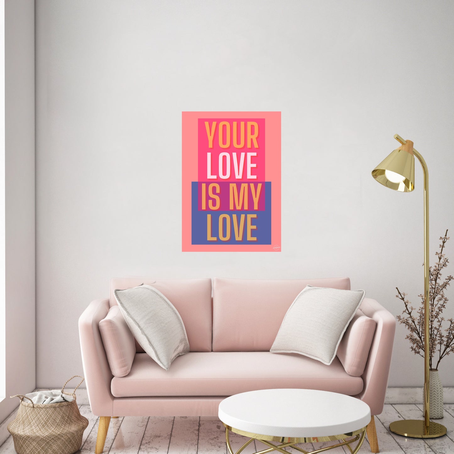 Your love is my love