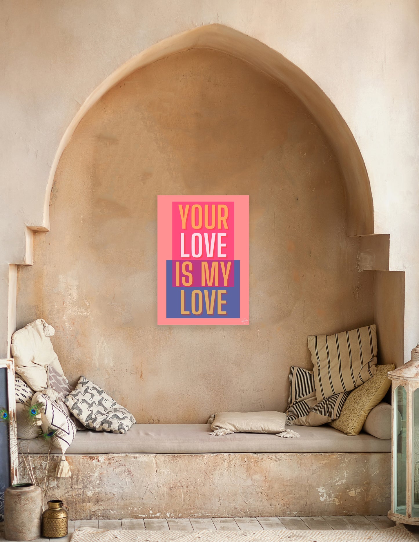 Your love is my love