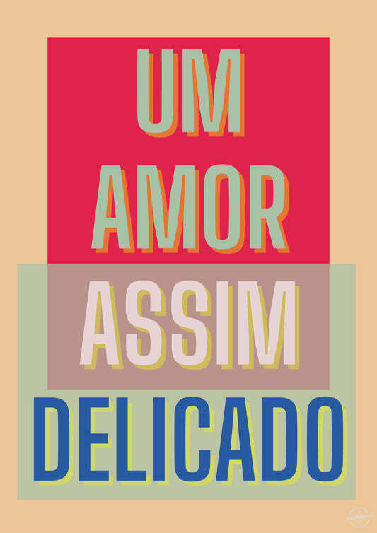Um amor assim delicado